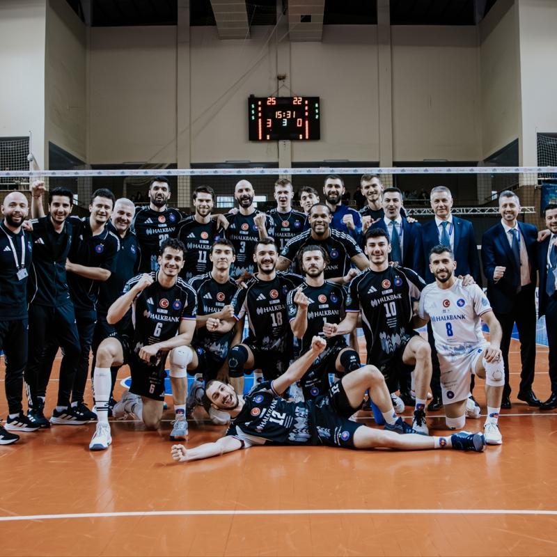 Halkbank deplasmanda zorlanmad�