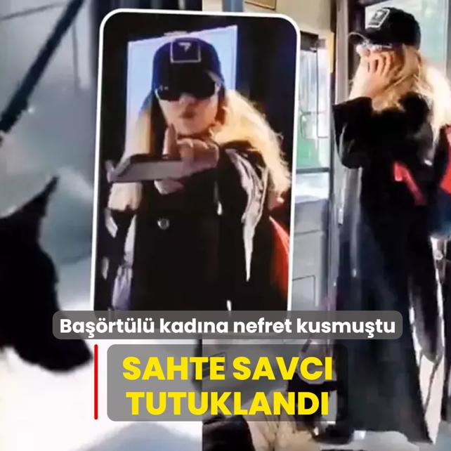 K�pek bahanesiyle ba��rt�l� kad�na nefret kusmu�tu... Sahte savc� tutukland�