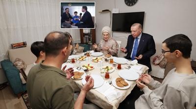 Ba�kan Erdo�an'�n misafir oldu�u aile 24 TV'de: B�y�k s�rpriz oldu