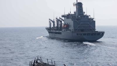 H�rm�z hatt�nda hareketlilik: CENTCOM ikmal g�r�nt�lerini payla�t�