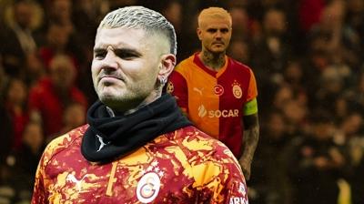 Ne yapt�n sen Mauro Icardi! Konyaspor ma��nda ortal�k y�k�ld�