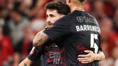 Rafa Silva'dan rabona! Benfica 3 golle g�ld�