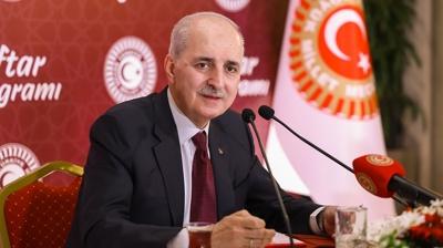 TBMM Ba�kan� Kurtulmu�'tan 