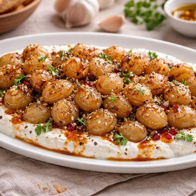 Arpac�k so�an mezesi tarifi! 10 dakikada haz�r