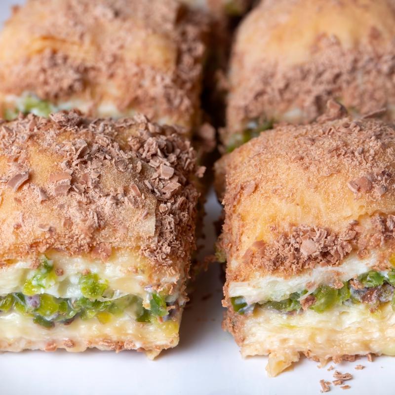 �ftara pratik tatl�: Milf�y hamuruyla so�uk baklava tarifi