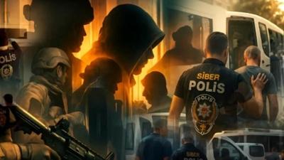 �ocuklar� kirli a�lar�na d���r�yorlard�! 5 ilde su� �rg�t�ne darbe