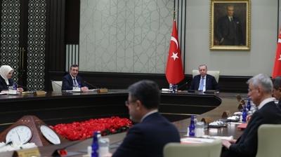 Yeni bakanlarla ilk zirve! Be�tepe'de yo�un mesai: Ter�r, Suriye, Gazze ve �ran masada