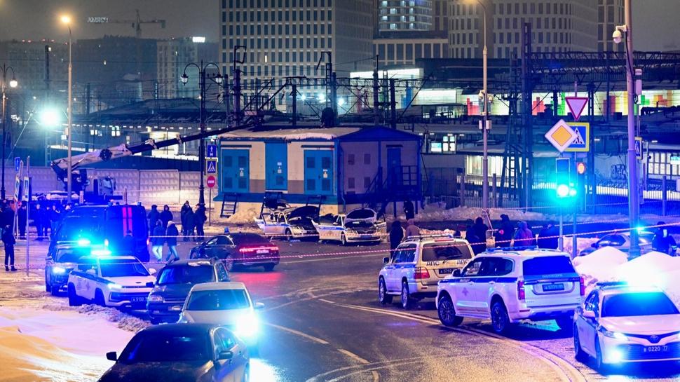 Moskova'da patlama: 1 polis �ld�, 2 polis yaraland�