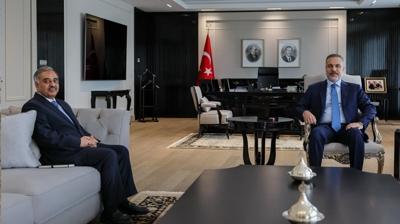 Bakan Fidan, Mahmood ile bir araya geldi