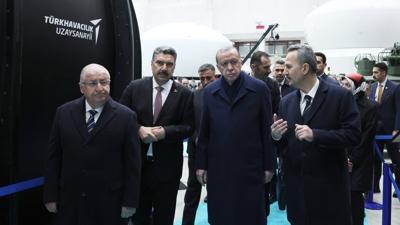 Ba�kan Erdo�an'dan HAVELSAN ziyareti... Teknoloji Kamp�s�'nde incelemelerde bulundu