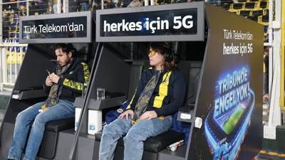 T�rk Telekom'dan d�nyada bir ilk... Herkes i�in 5G: Trib�nde engeller kalk�yor