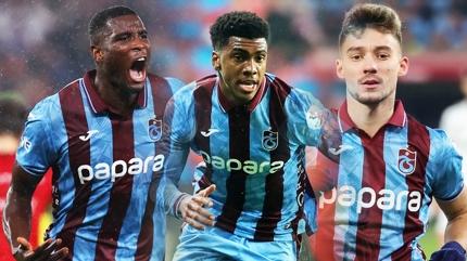 Trabzonspor golc�leriyle kazan�yor