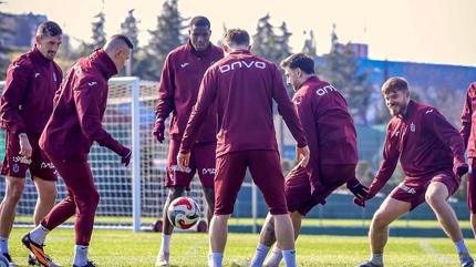 Trabzonspor'da Fatih Karag�mr�k haz�rl�klar� devam etti