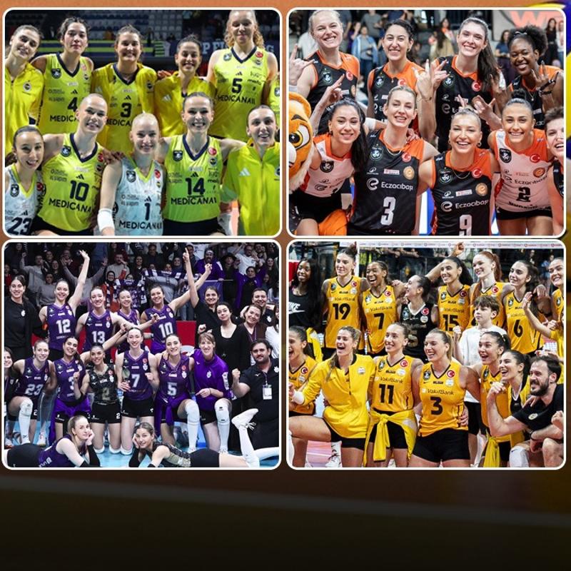 Bir ilki ba�ard�k! T�rkiye kad�n voleybolda tarih yaz�yor