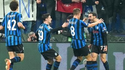 Atalanta'dan tarihi d�n��! Dortmund'u son dakikada y�kt�