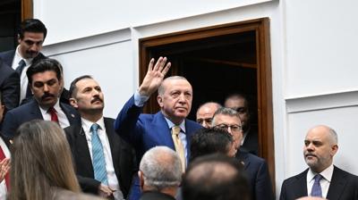 Ba�kan Erdo�an'dan '�mral�'n�n stat�s�' mesaj�