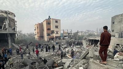 Gazze'de vah�et: Soyk�r�mc� �srail 15 yard�m personelini 910 el ate� ederek katletti