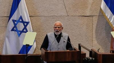 Hindistan Ba�bakan� �srail'de... Modi'ye protesto �oku