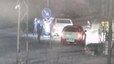 Makam arac�nda alkol rezaleti