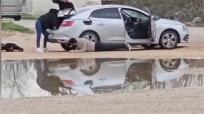 Polisin dikkati olay� ��zd�: Bursa'da sahte gasp oyunu