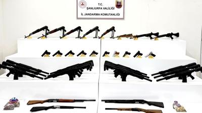 �anl�urfa'da silah ka�ak��l��� operasyonu: 8 g�zalt�