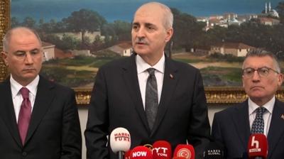 Ter�rs�z T�rkiye turu! TBMM Ba�kan� Kurtulmu�: Kimin ne s�z� varsa siyaset meydan�nda s�ylesin