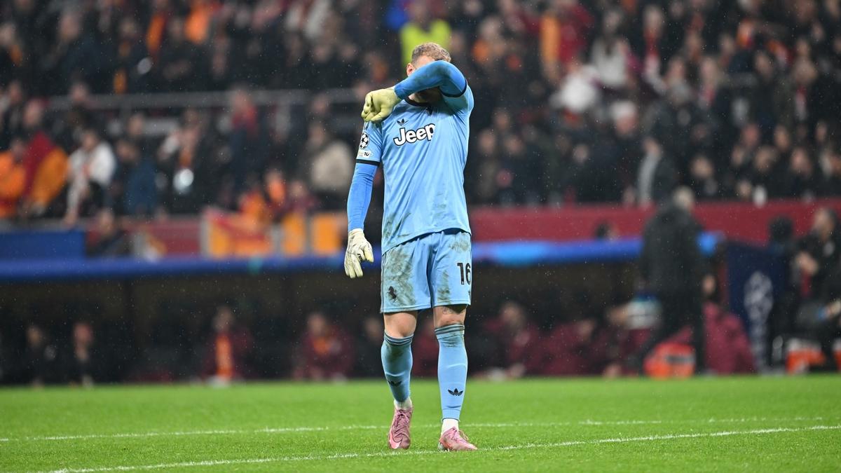 Galatasaray  Juventus  Michele Di Gregorio foto�raflar� resimleri