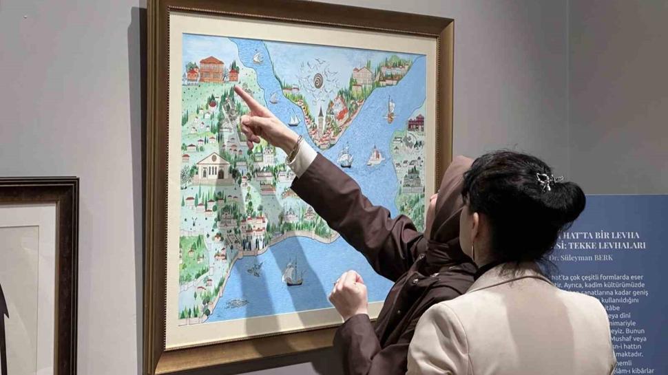 '�stanbul'da Tasavvufi Hayat' sergisi a��ld�!