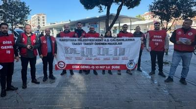 CHP'li belediyede g�rev d��� dayatma! �syan bayra��n� �ektiler