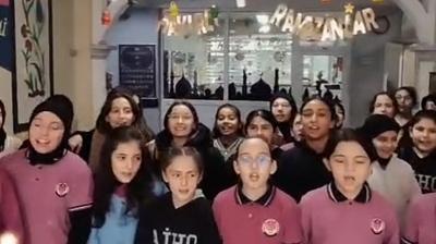 Okullarda Ramazan co�kusu! ��renciler 