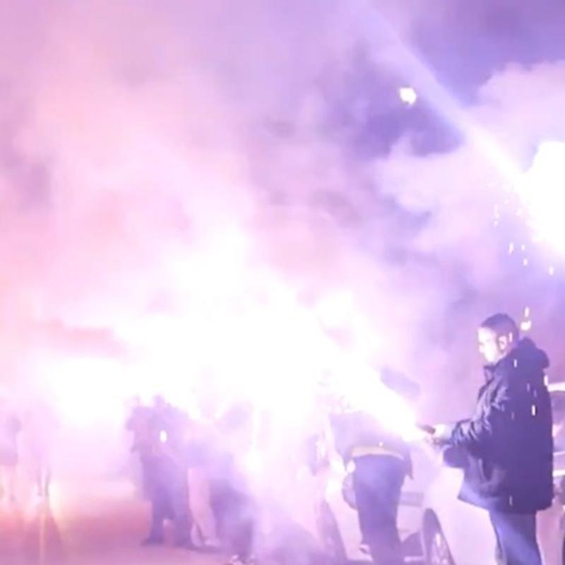 Co�kulu kar��lama! Fenerbah�e Antalya'ya geldi