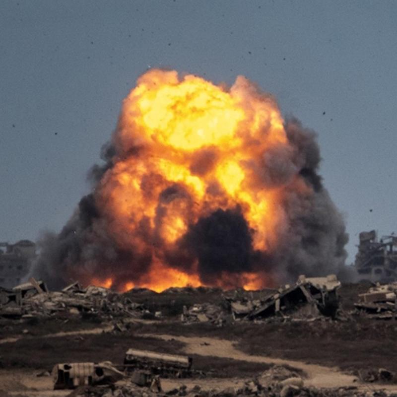 Katil �srail'den hava sald�r�s�! 4 Filistinli �ehit oldu