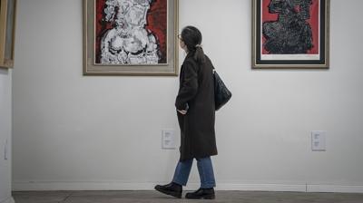 457 eserlik dev koleksiyon... Erzurum'da sanatın kalbi atıyor