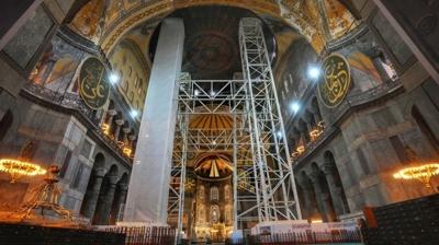 Tarihi restorasyon devam ediyor! Ersoy: Çalışmalar şeffaflıkla kamuoyuyla paylaşılacak