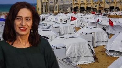 Y�ld�z Tilbe'den Gazze'ye bir umut daha... �kinci �ad�r kent a��ld�