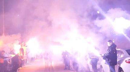 Co�kulu kar��lama! Fenerbah�e Antalya'ya geldi