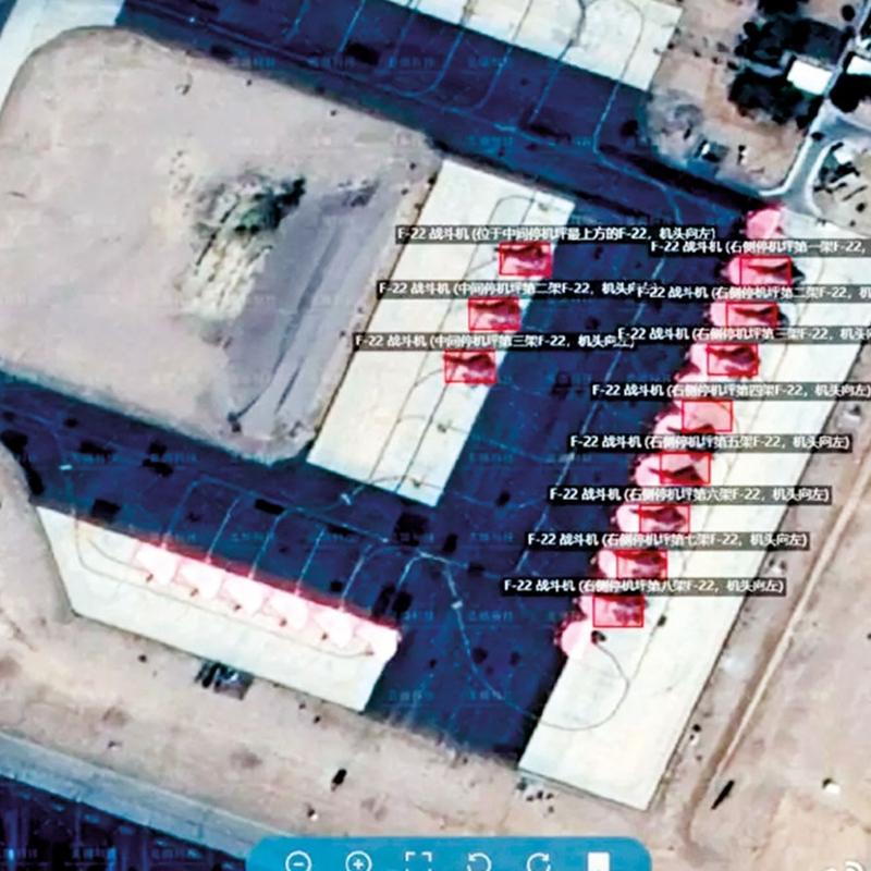 ABD'nin �srail'deki F-22 filosu uyduda!