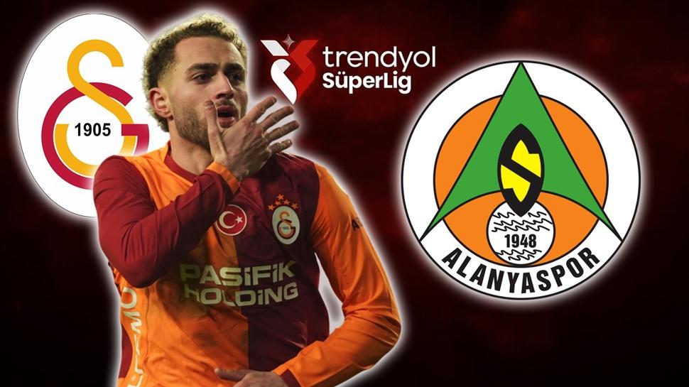 Galatasaray-Alanyaspor ma�� saat ka�ta, hangi kanalda? S�per Lig 24. hafta!