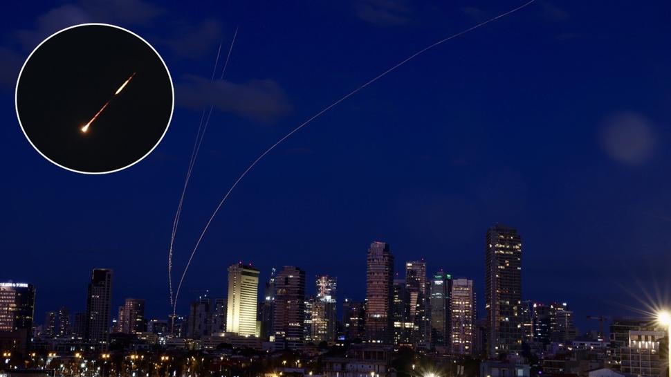 �ran yeni sald�r� dalgas� ba�latt�! Devrim Muhaf�zlar�: F�zeler ABD �slerine ate�lendi