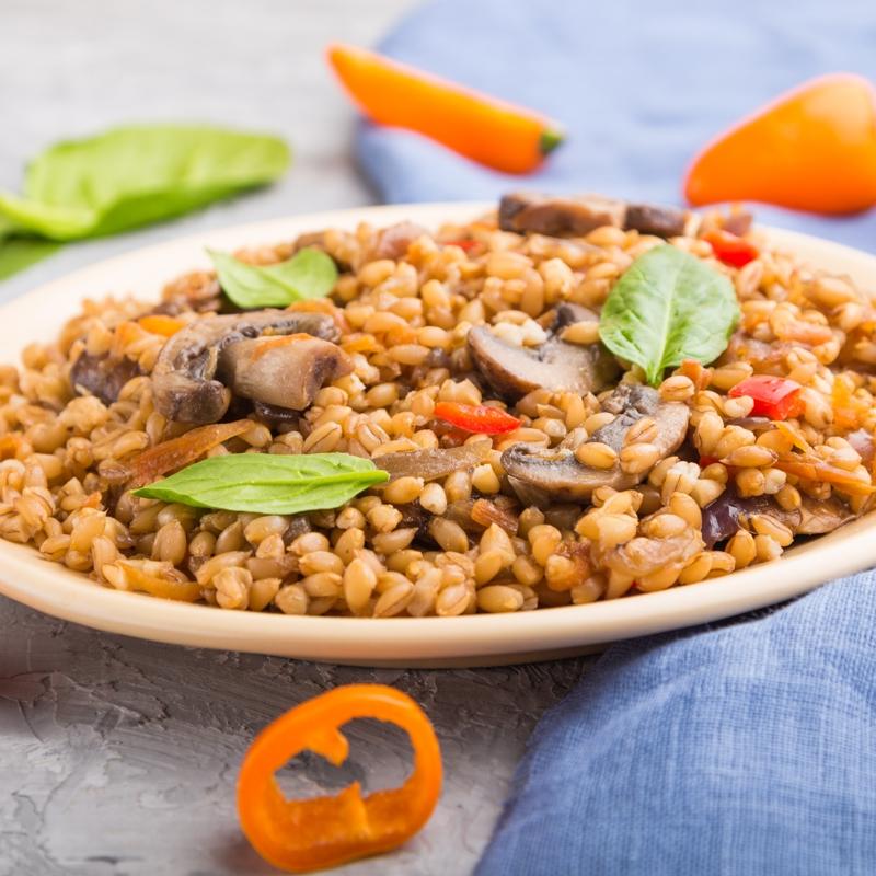 Mantarl� bulgur pilav� tarifi! Tane tane oluyor