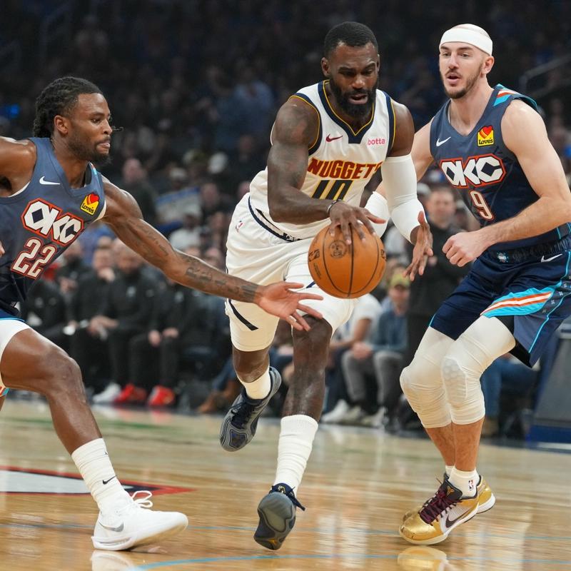 Oklahoma City Thunder, sahas�nda Denver Nuggets'� yendi