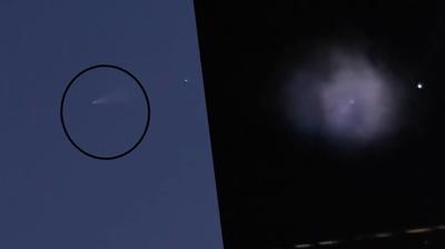 G�renler cep telefonuna sar�ld�! �ran, ABD ve �srail f�zeleri T�rkiye'den g�r�ld�