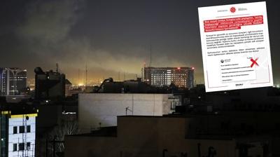 Skandal payla��m�n ard�ndan d��meye bas�ld�! DMM: 'Sava� ba�layacak' iddias� dezenformasyon i�ermektedir