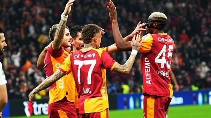 Galatasaray'da eksik yok! Liderin konu�u Alanyaspor