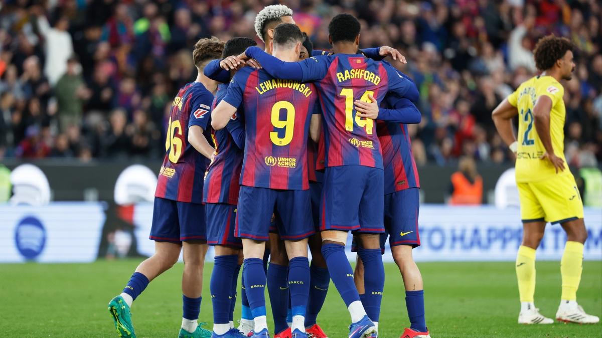 la liga barcelona villarreal foto�raflar� resimleri