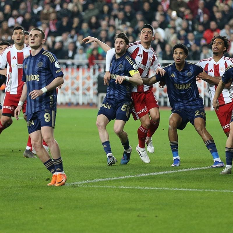 MA� SONUCU: Antalyaspor 2-2 Fenerbah�e