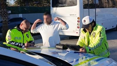 Ak�llanmad� 3. kez yakaland�: Rekor ceza yedi