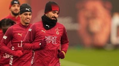 Galatasaray'da Alanyaspor mesaisi ba�lad�