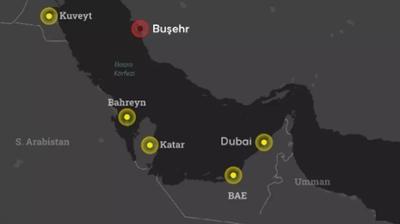 K�rfez alarmda! �ran'�n hedef ald��� Arap �lkelerinde patlama sesleri duyuluyor