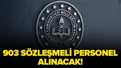 Mill� E�itim Bakanl��� 903 S�zle�meli Personel alacak!